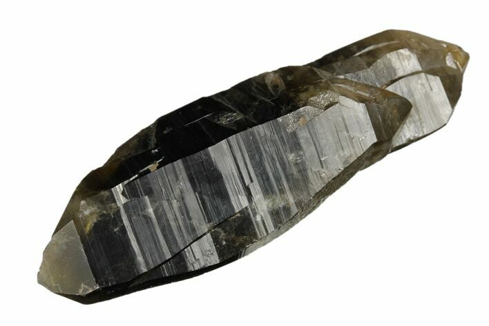 Double-Terminated Smoky Quartz Crystal with Phantom - Poland #177264